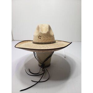 Charlie 1 Horse CSBNDTB95508B67 Bandito B Straw Hat Natural Color Size 6 7/8